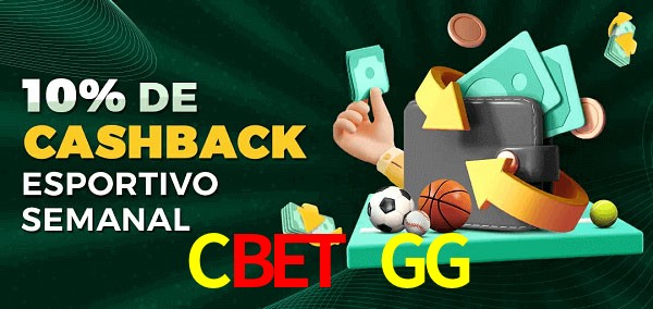 10% de bônus de cashback na Cbet GG